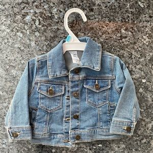 Baby girl denim jacket NWOT